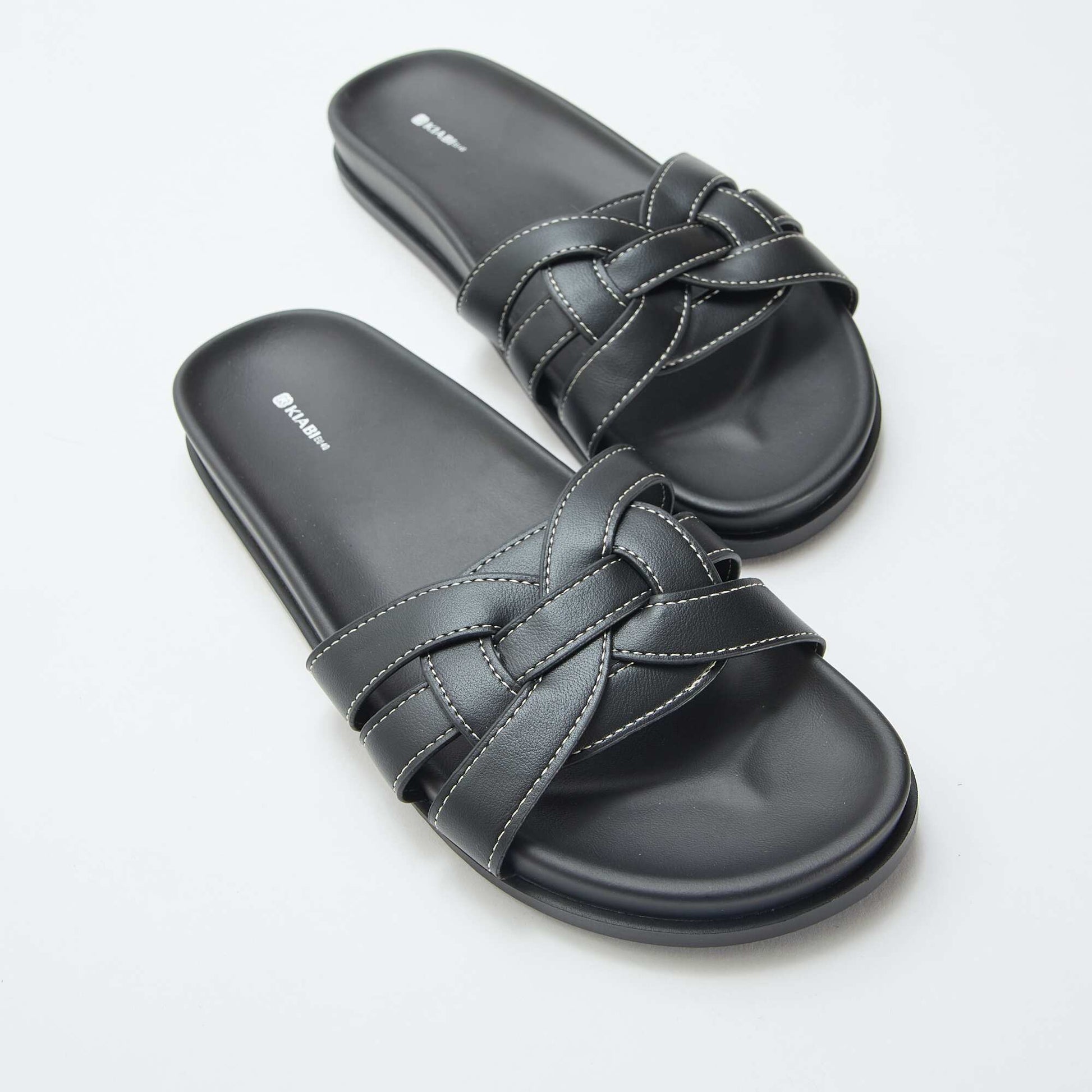 Plain Mules BLACK