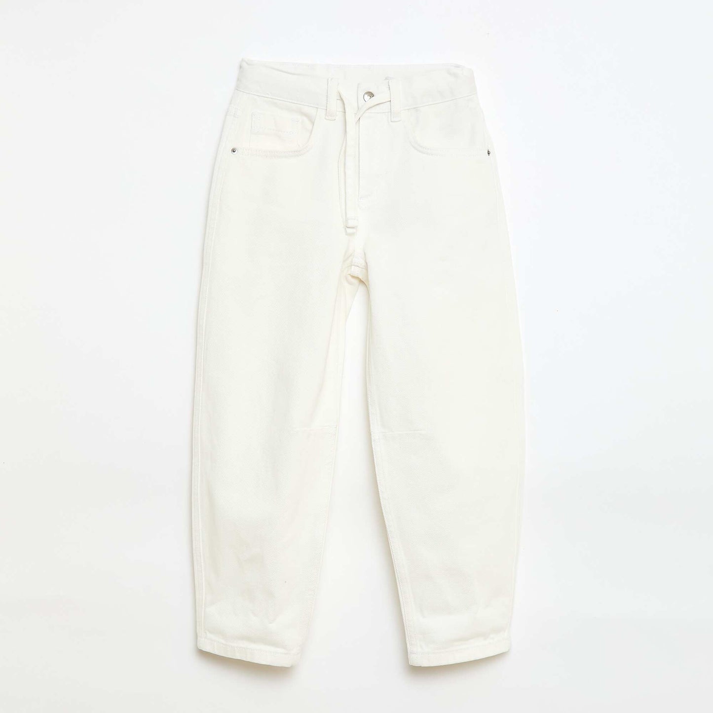 Barrel fit jeans WHITE