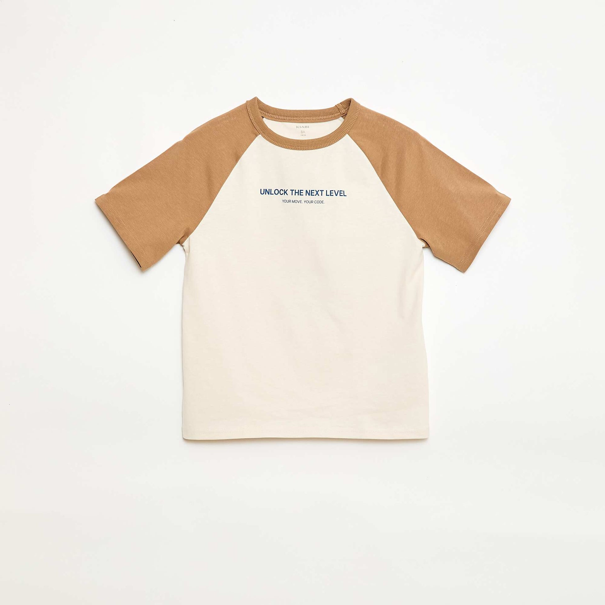 Printed Message T-shirt WHITE