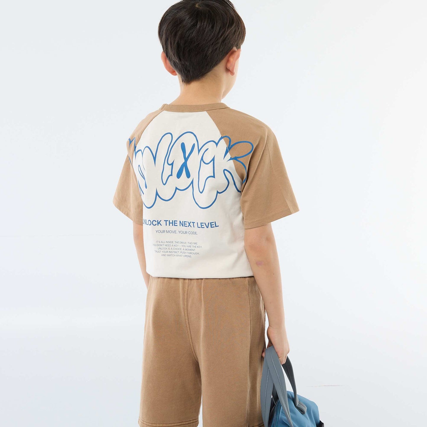 Printed Message T-shirt WHITE