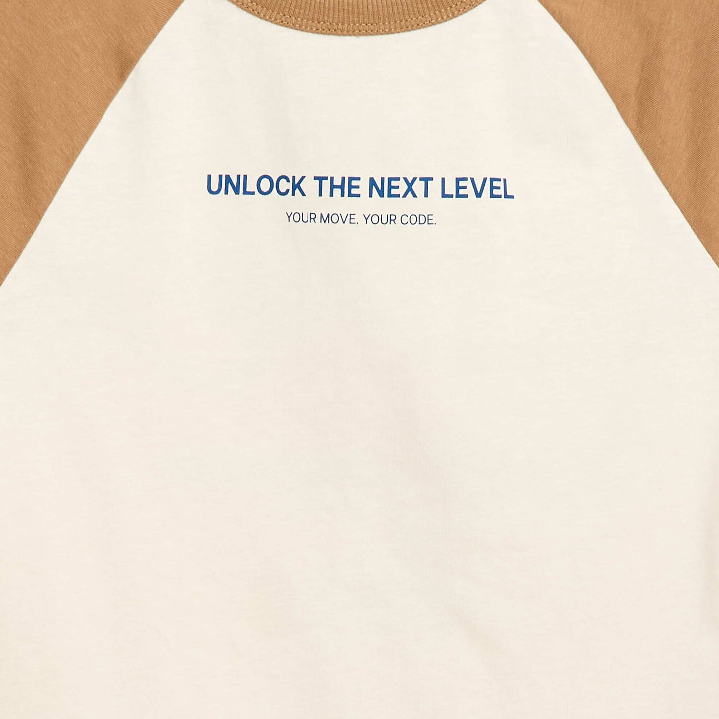Printed Message T-shirt WHITE
