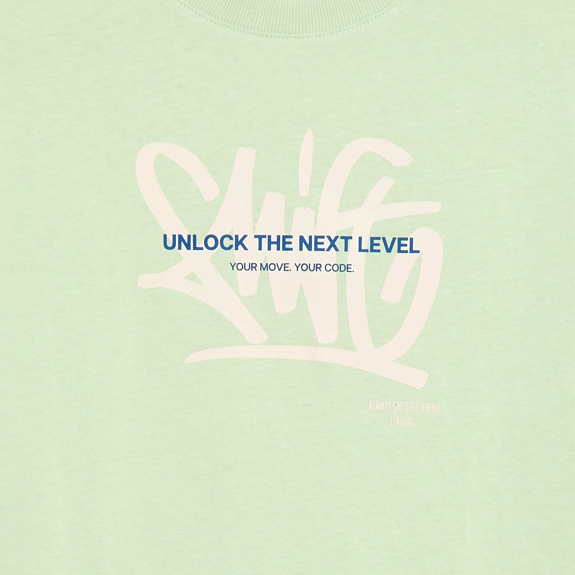 Oversized Graphic T-shirt GREEN