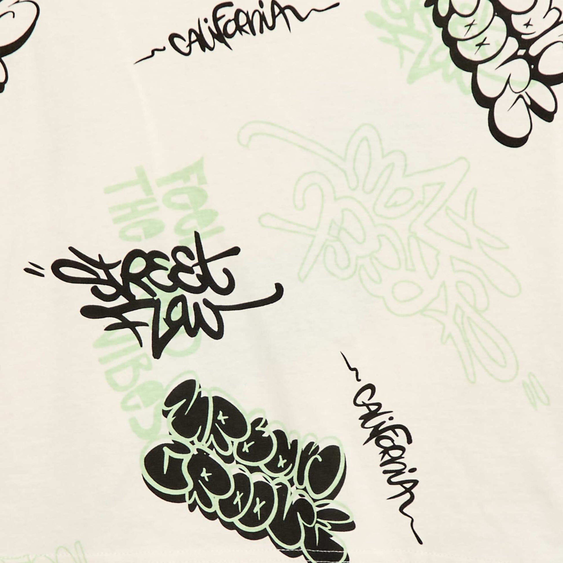 Oversized Graphic T-shirt WHITE