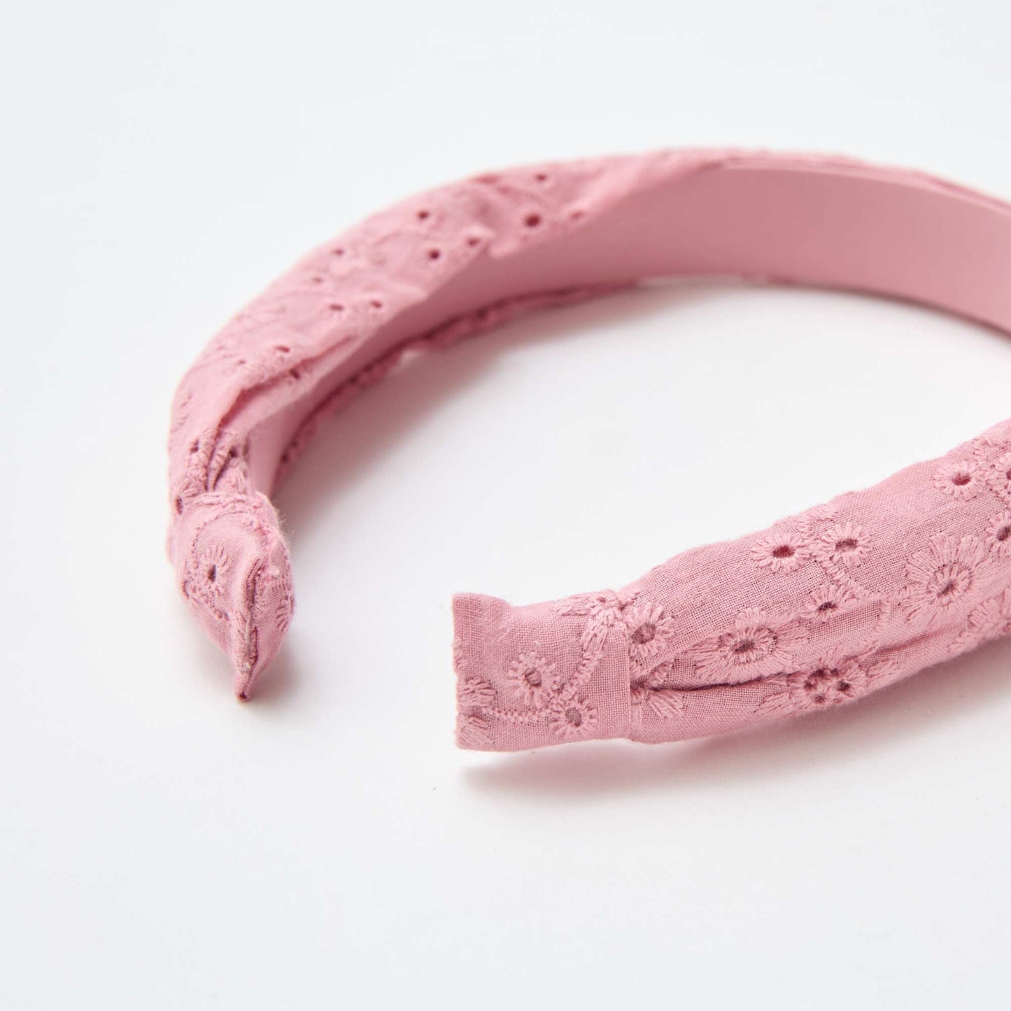 Broderie Anglaise Headband PINK
