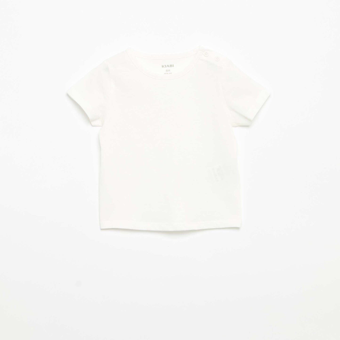 Pack of 4 Plain T-shirts WHITE
