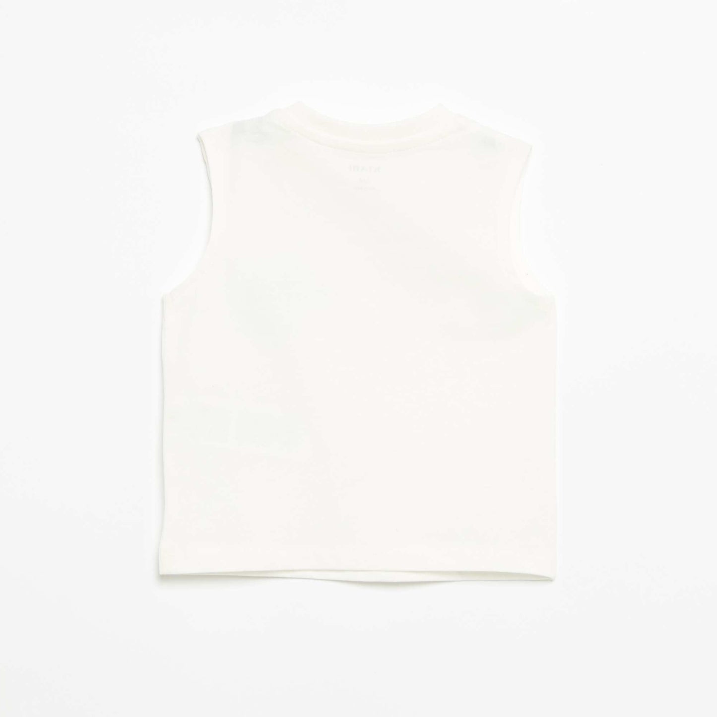 Printed Tank Top WHITE