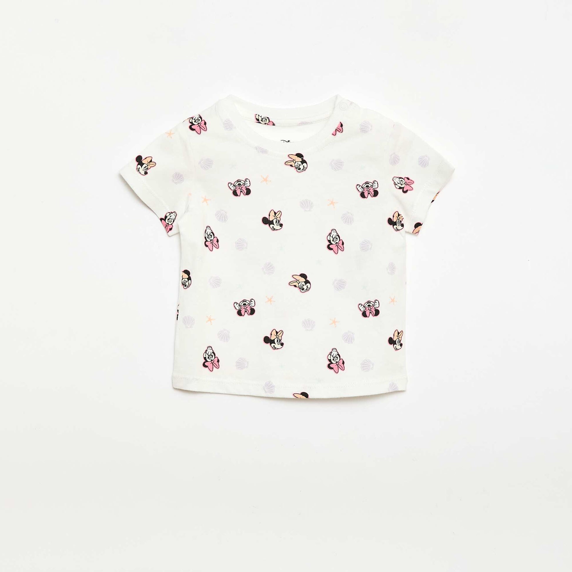 Disney Mickey Mouse T-Shirt & Romper Set WHITE
