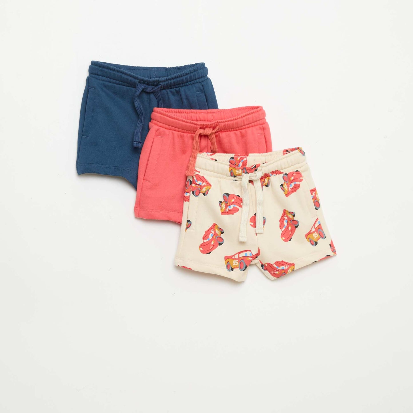 Disney 'Cars' 3-Pack Shorts BLUE