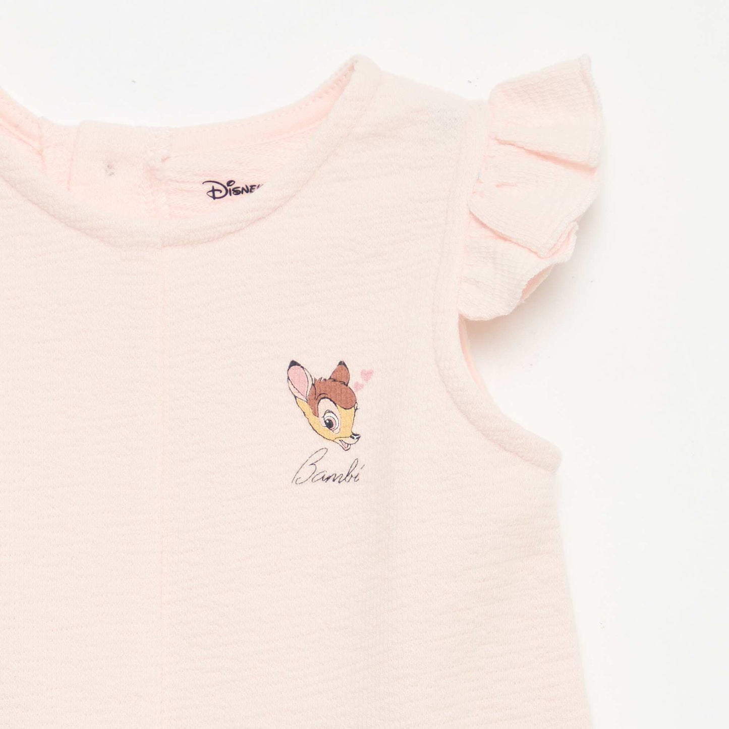 Baby Terry Playsuit PINK