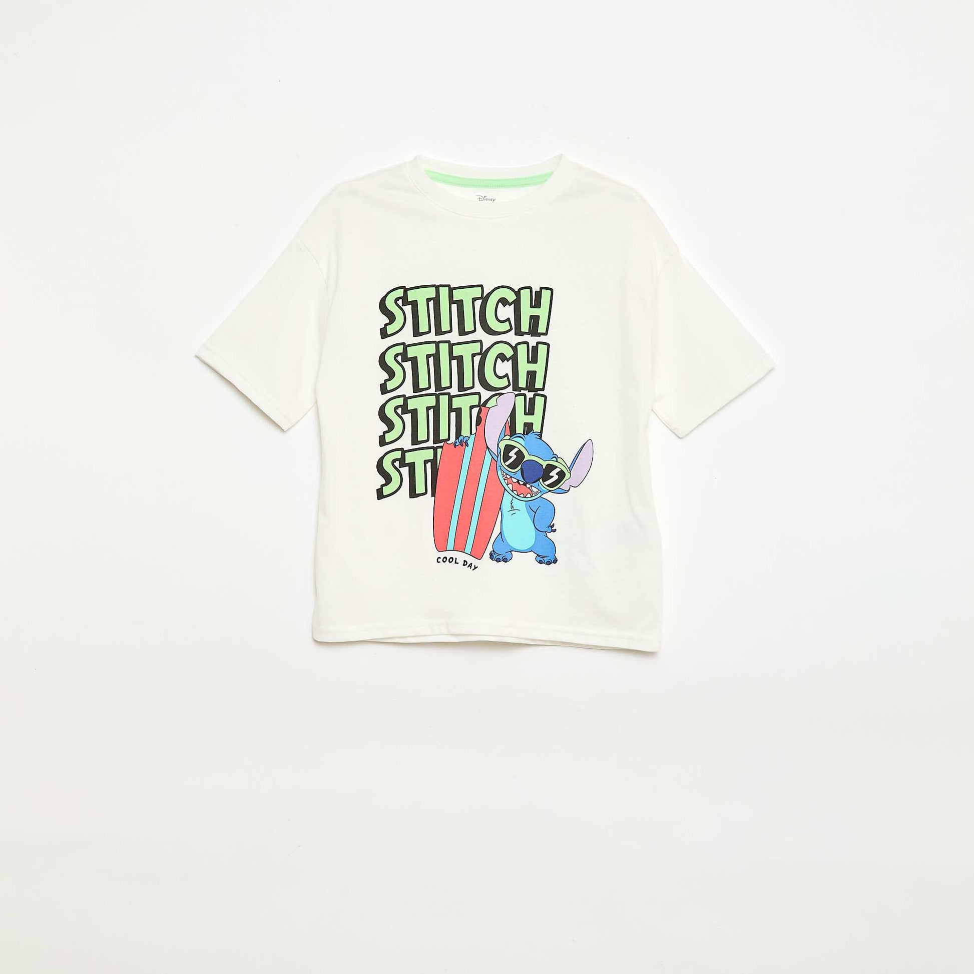 Disney T-shirt + Bermuda Set - 2 pieces WHITE