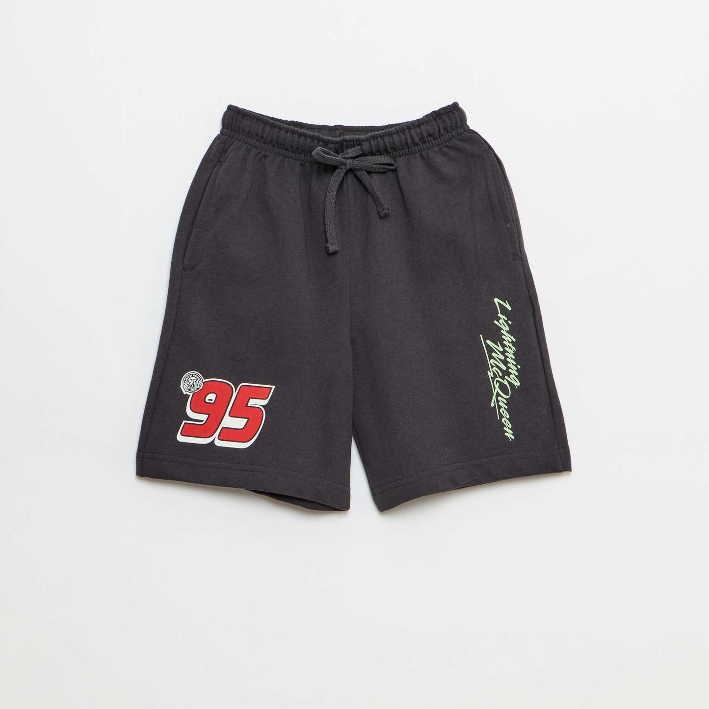 Pack of 'Cars' Fleece Bermuda Shorts BROWN