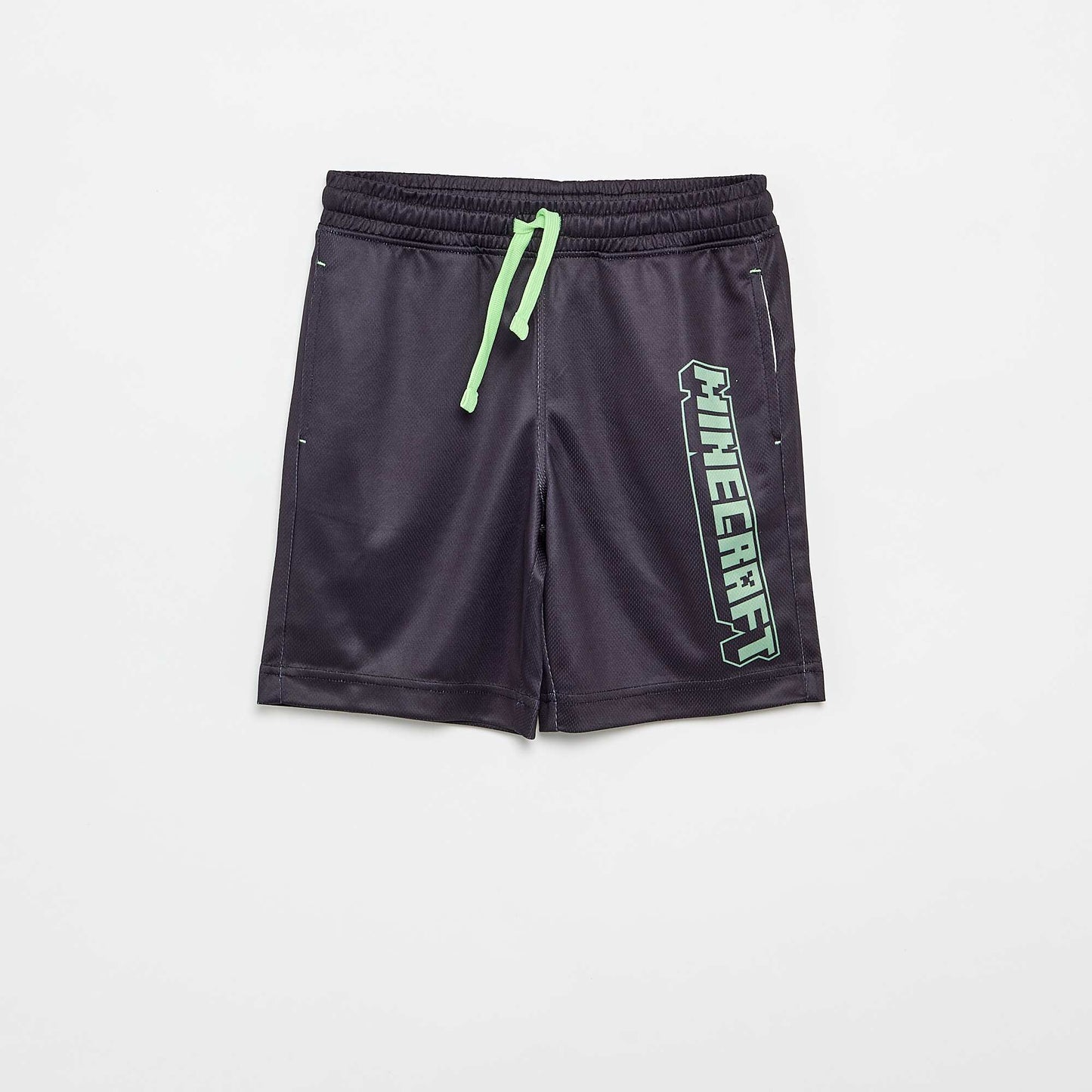 Minecraft Bermuda Shorts + T-shirt Set BLACK