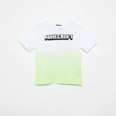 Short-sleeved 'Minecraft' T-shirt GREEN