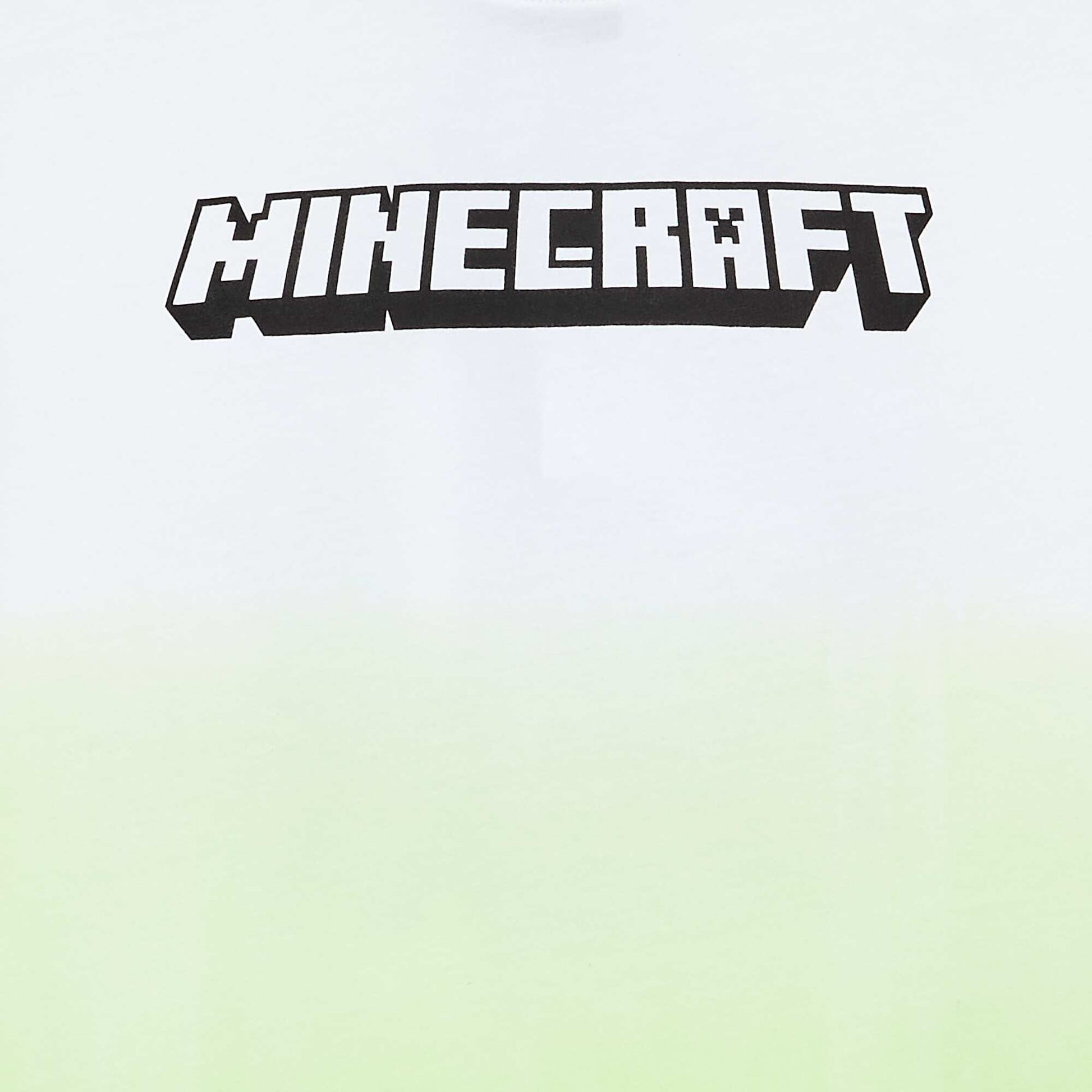 Short-sleeved 'Minecraft' T-shirt GREEN