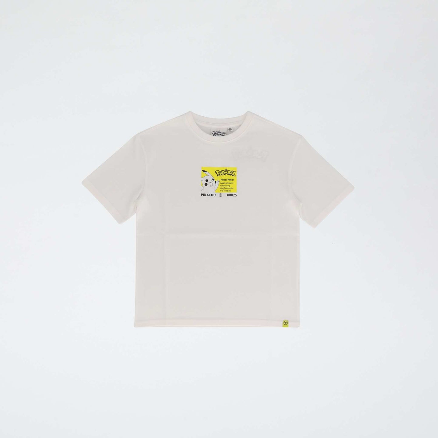 Short-sleeved 'Pokémon' T-shirt WHITE