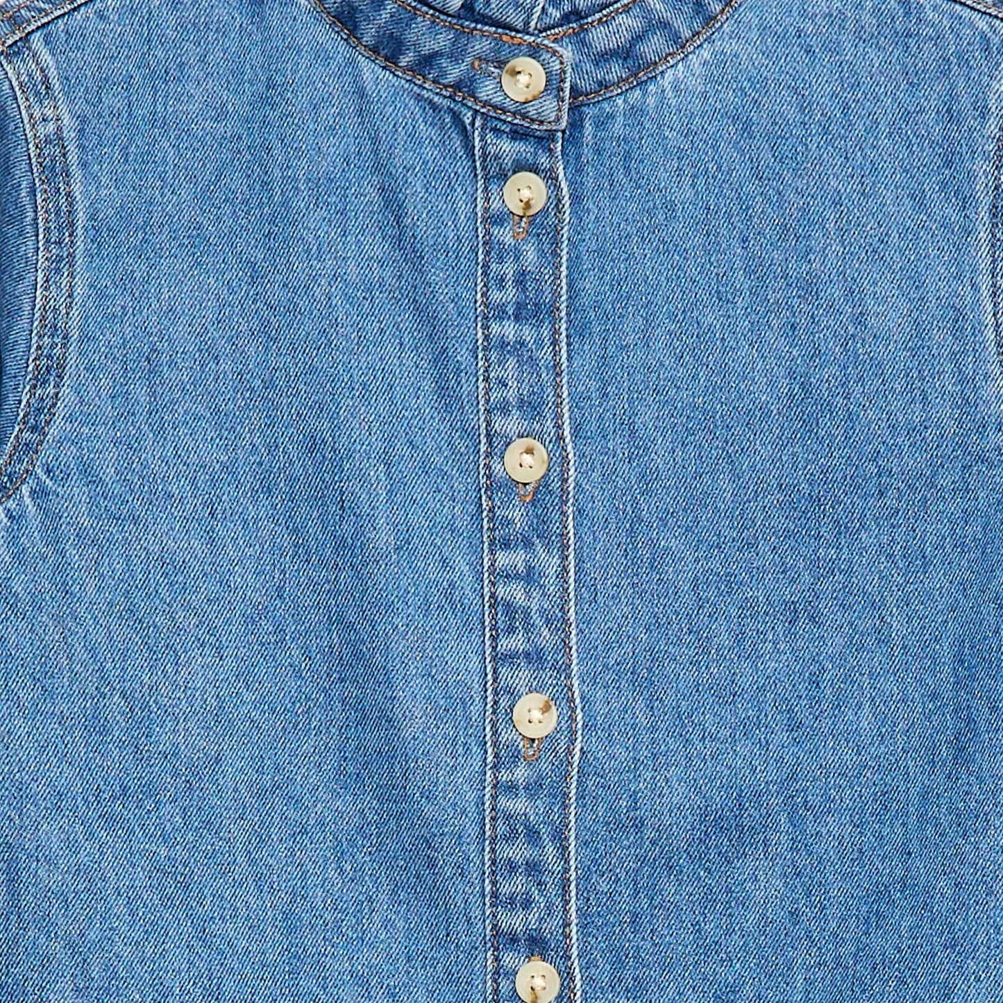 Denim Blouse BLUE