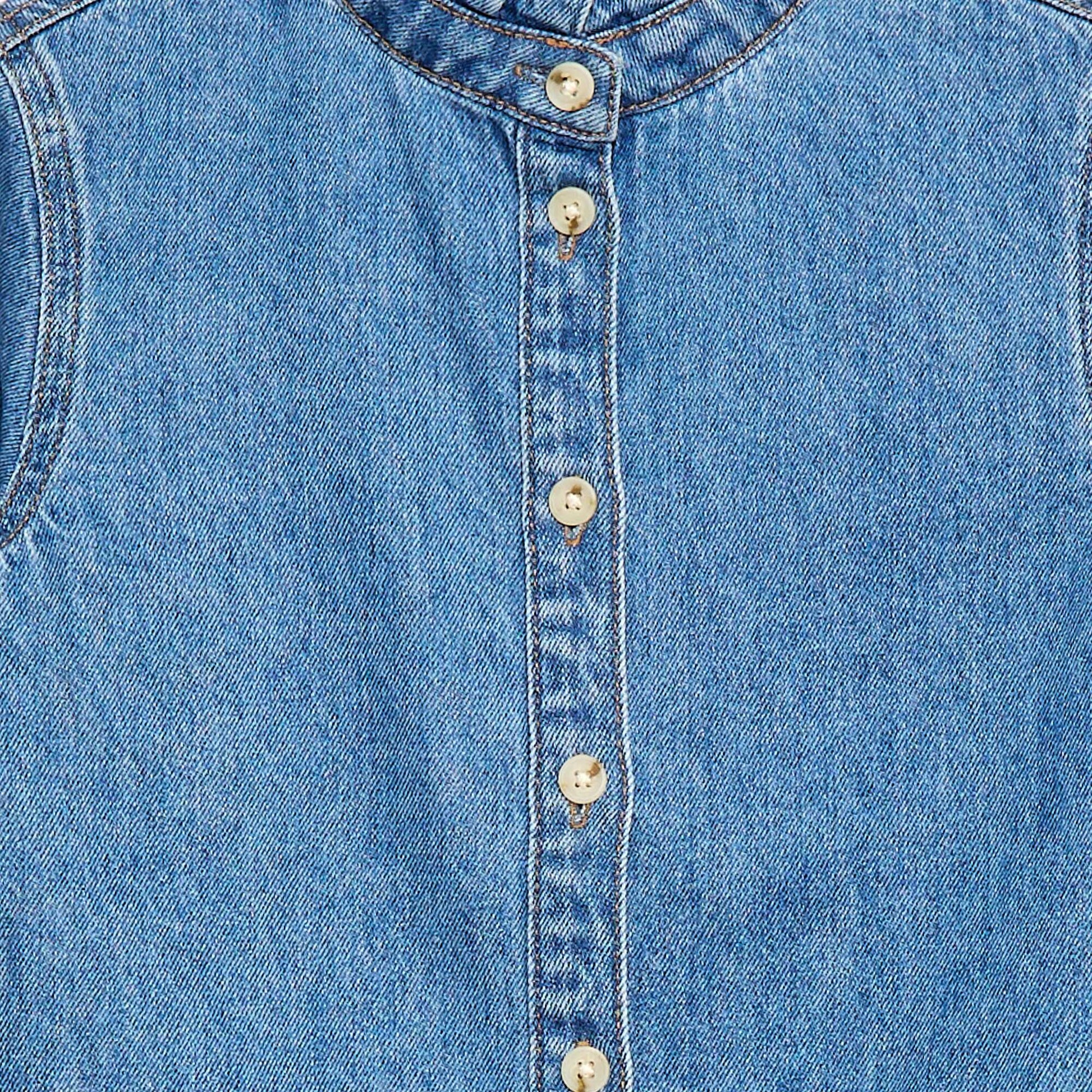 Denim Blouse BLUE