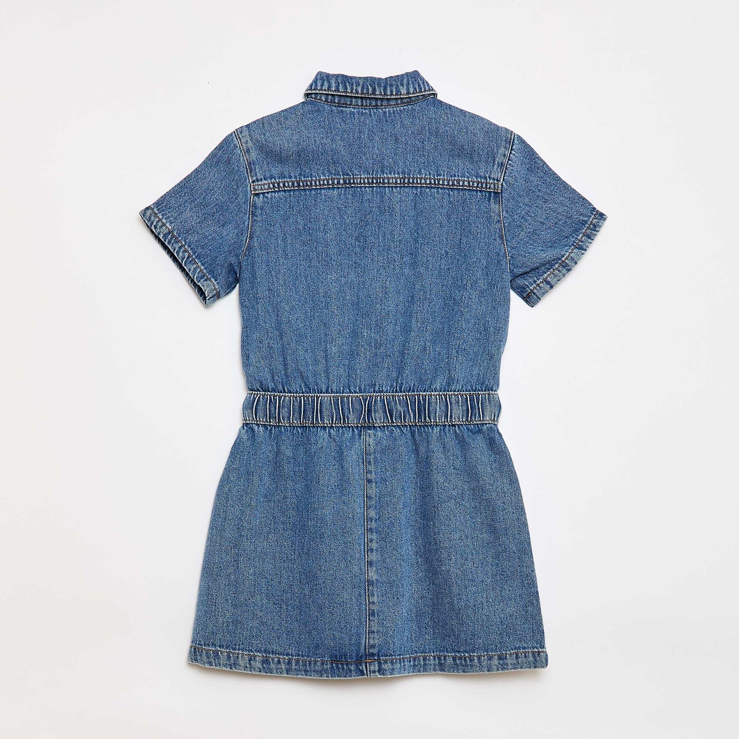 Denim Jumpsuit Dress BLUE