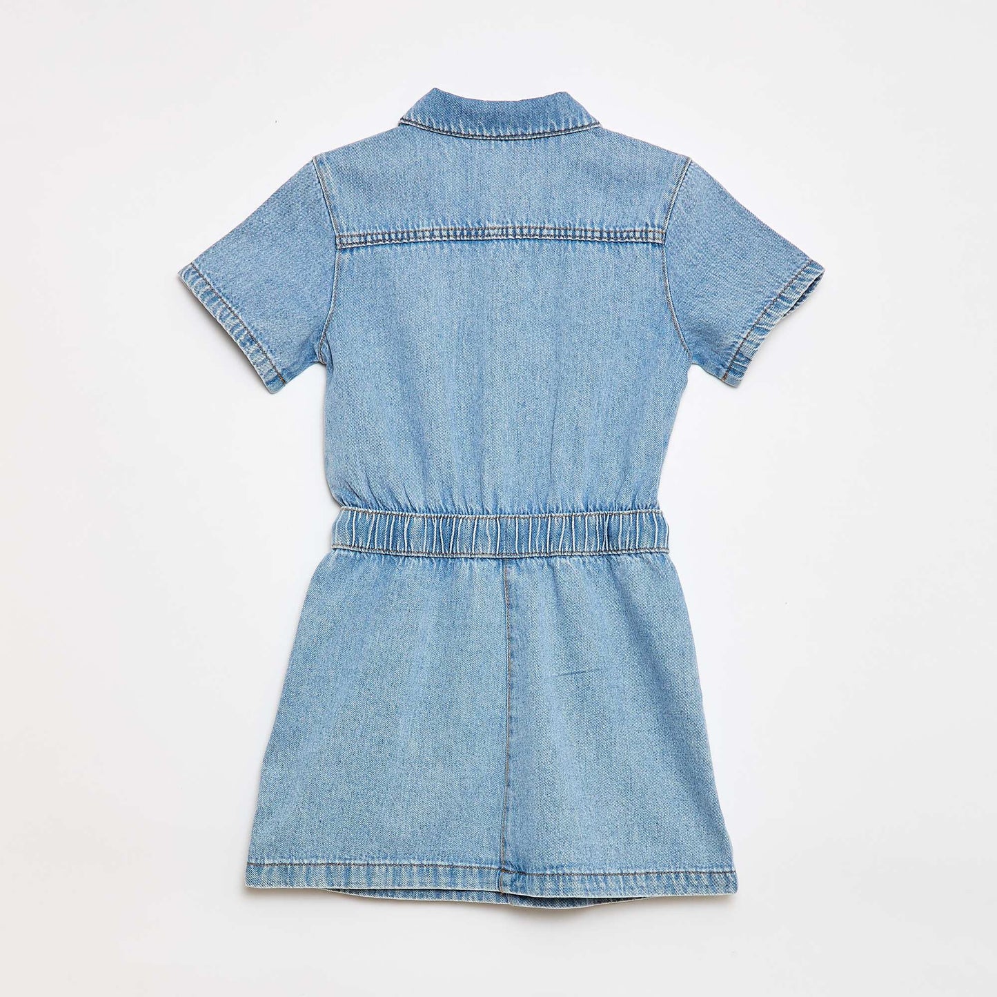 Denim Jumpsuit Dress BLUE