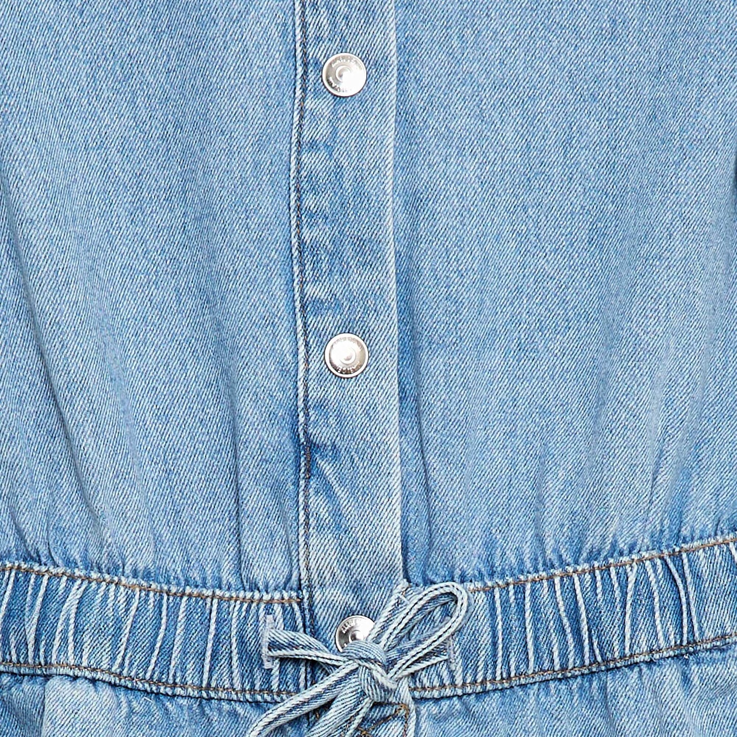 Denim Jumpsuit Dress BLUE