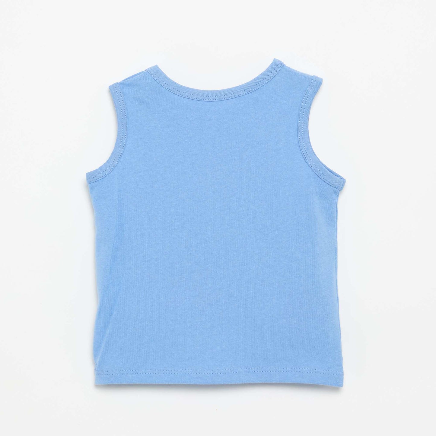 Tank Top with Chest Patch BLUE