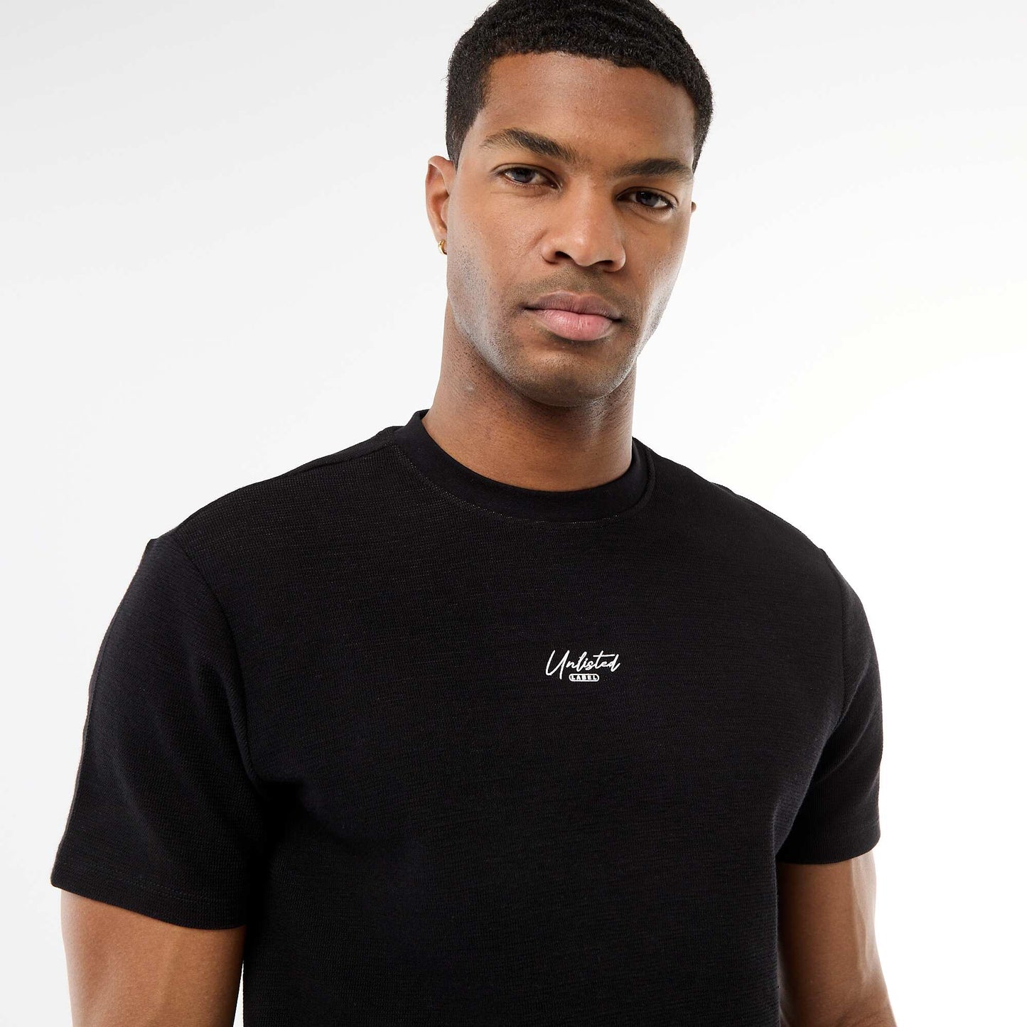 Short-Sleeved Cotton Piqué T-Shirt GREY