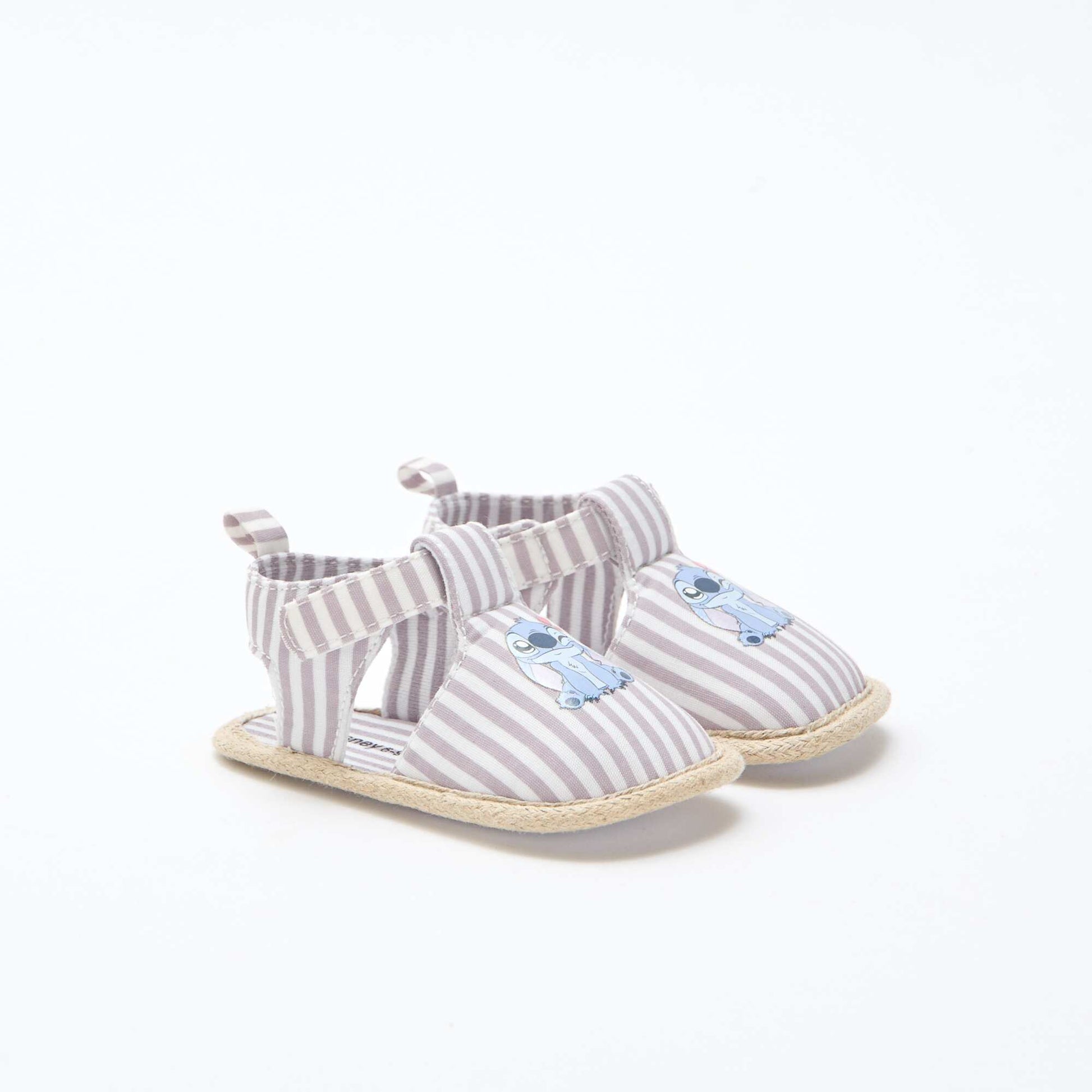 'Disney' canvas sandals PURPLE