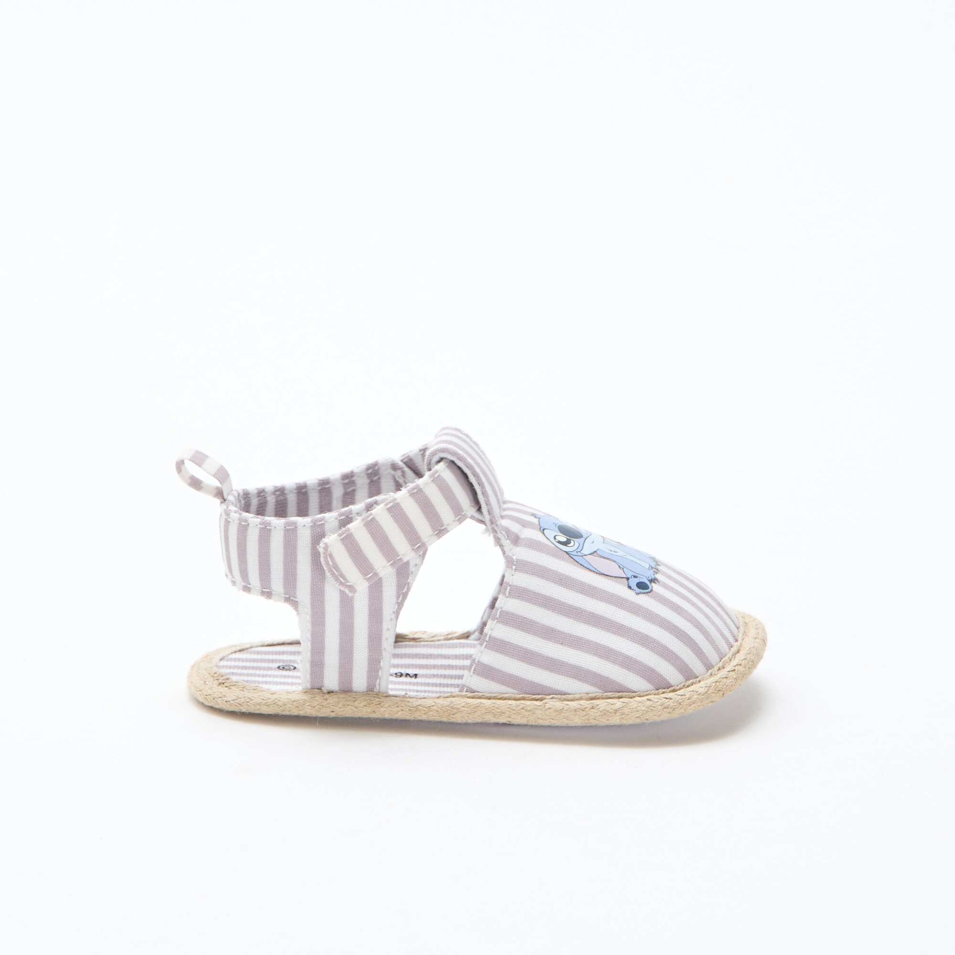 'Disney' canvas sandals PURPLE