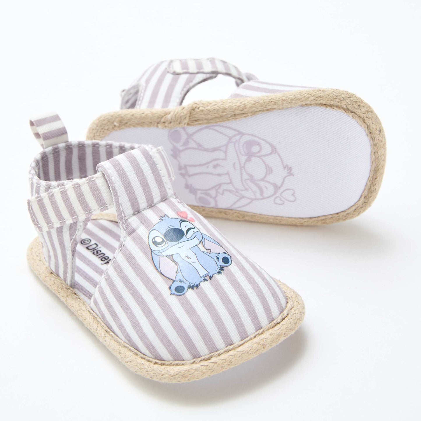 'Disney' canvas sandals PURPLE