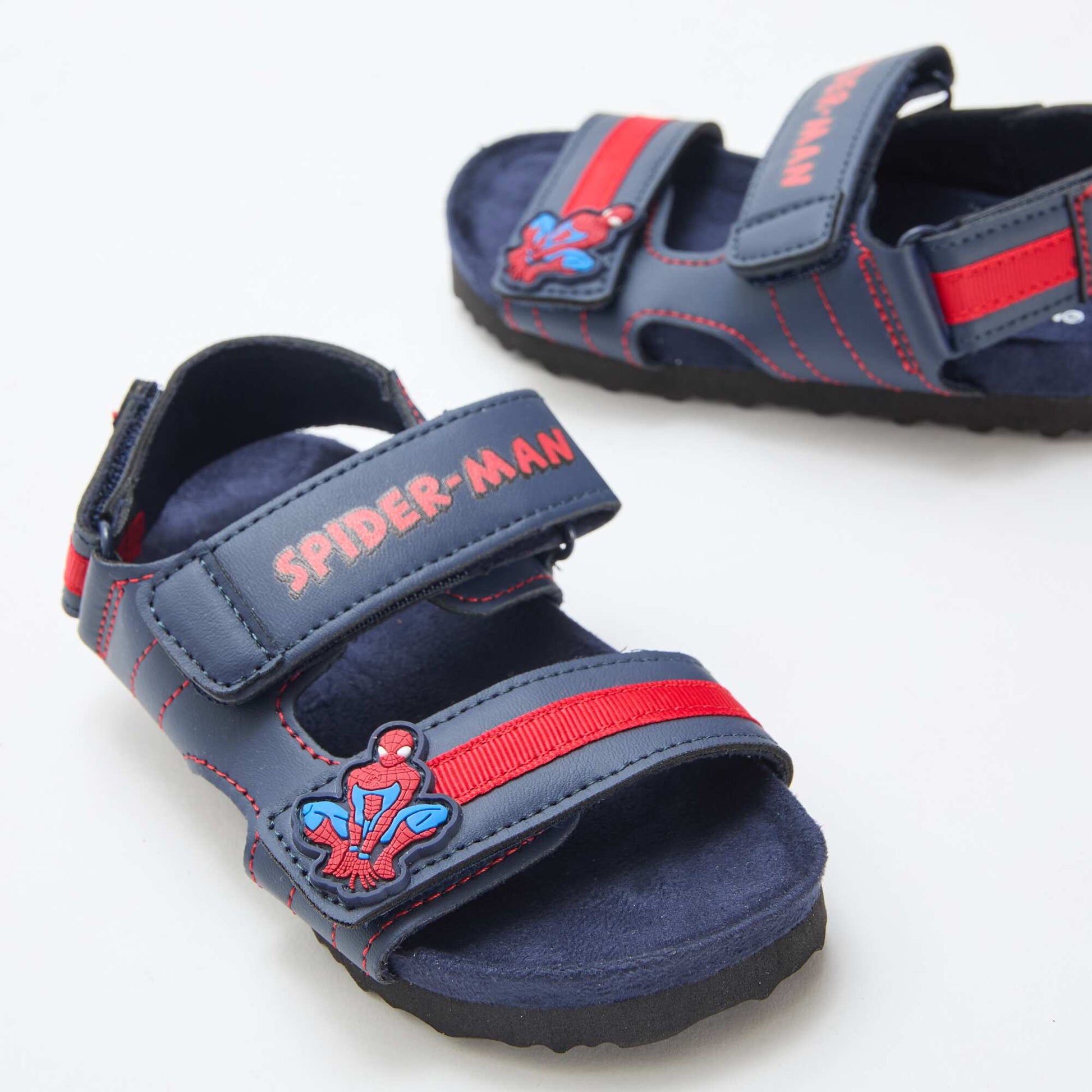 'Spider-man' Hook-and-Loop Sandals BLUE