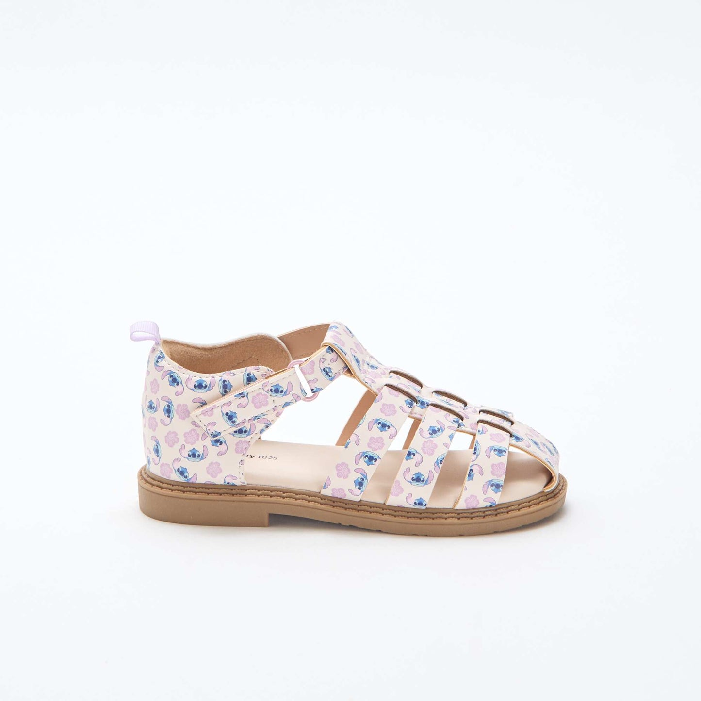 'Disney' 'Stitch' all-over strap sandals PINK