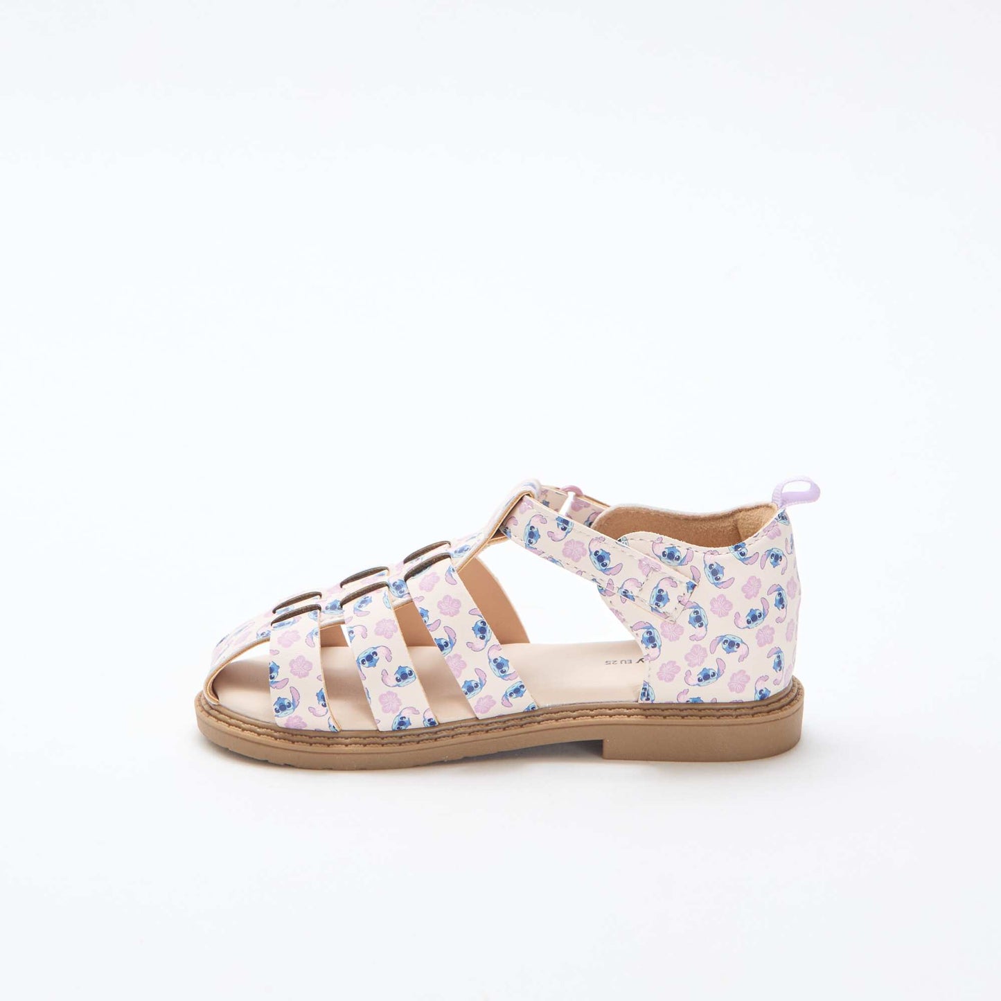 'Disney' 'Stitch' all-over strap sandals PINK