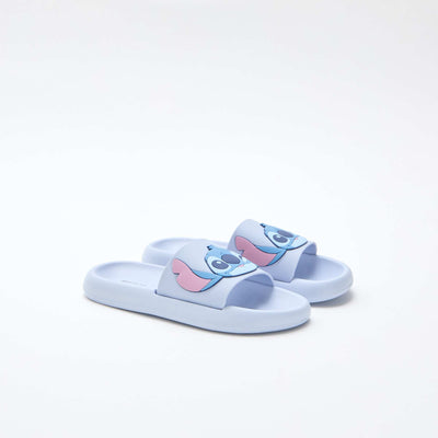 Disney 'Stitch' Solid Mules BLUE