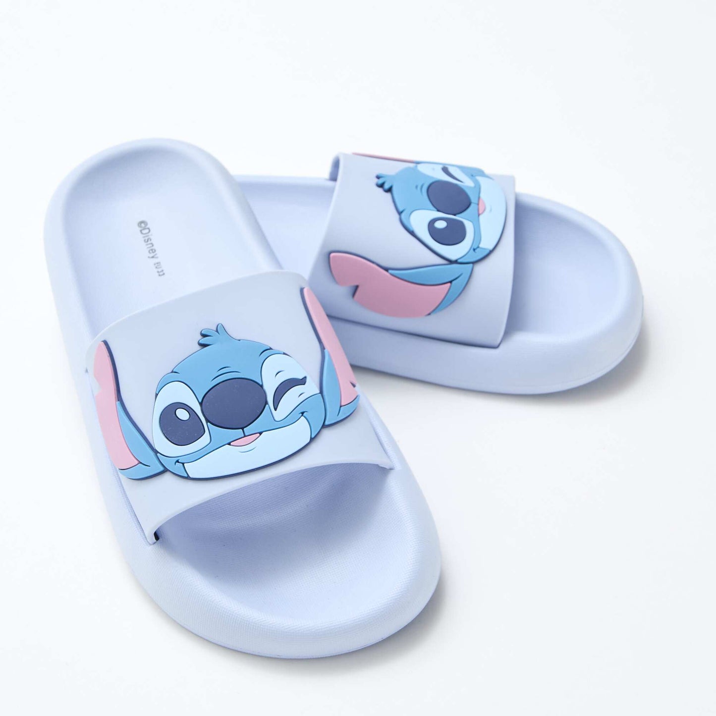Disney 'Stitch' Solid Mules BLUE