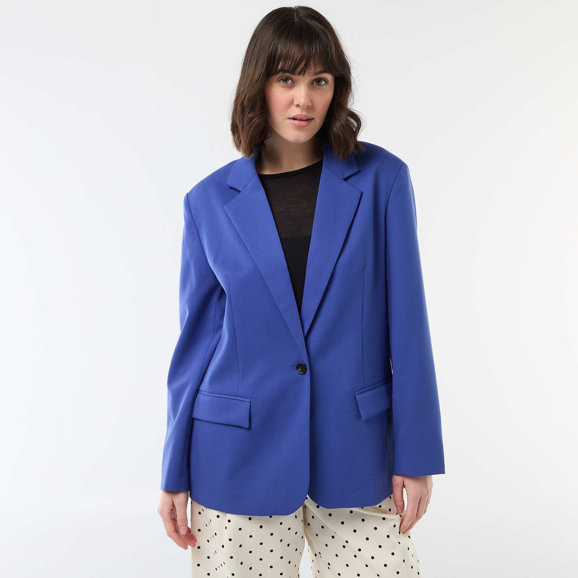 Oversized Tailored Jacket BLUE