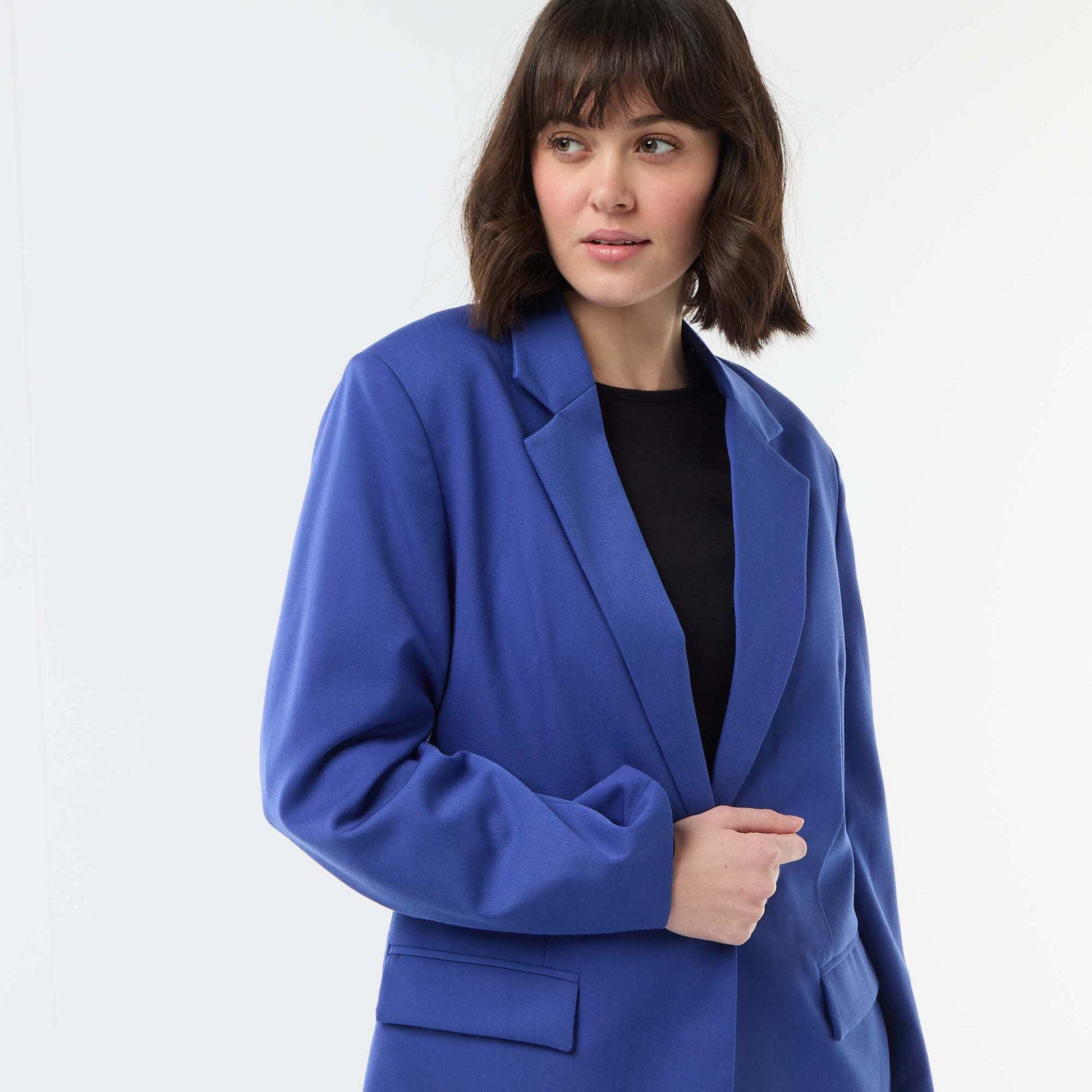 Oversized Tailored Jacket BLUE