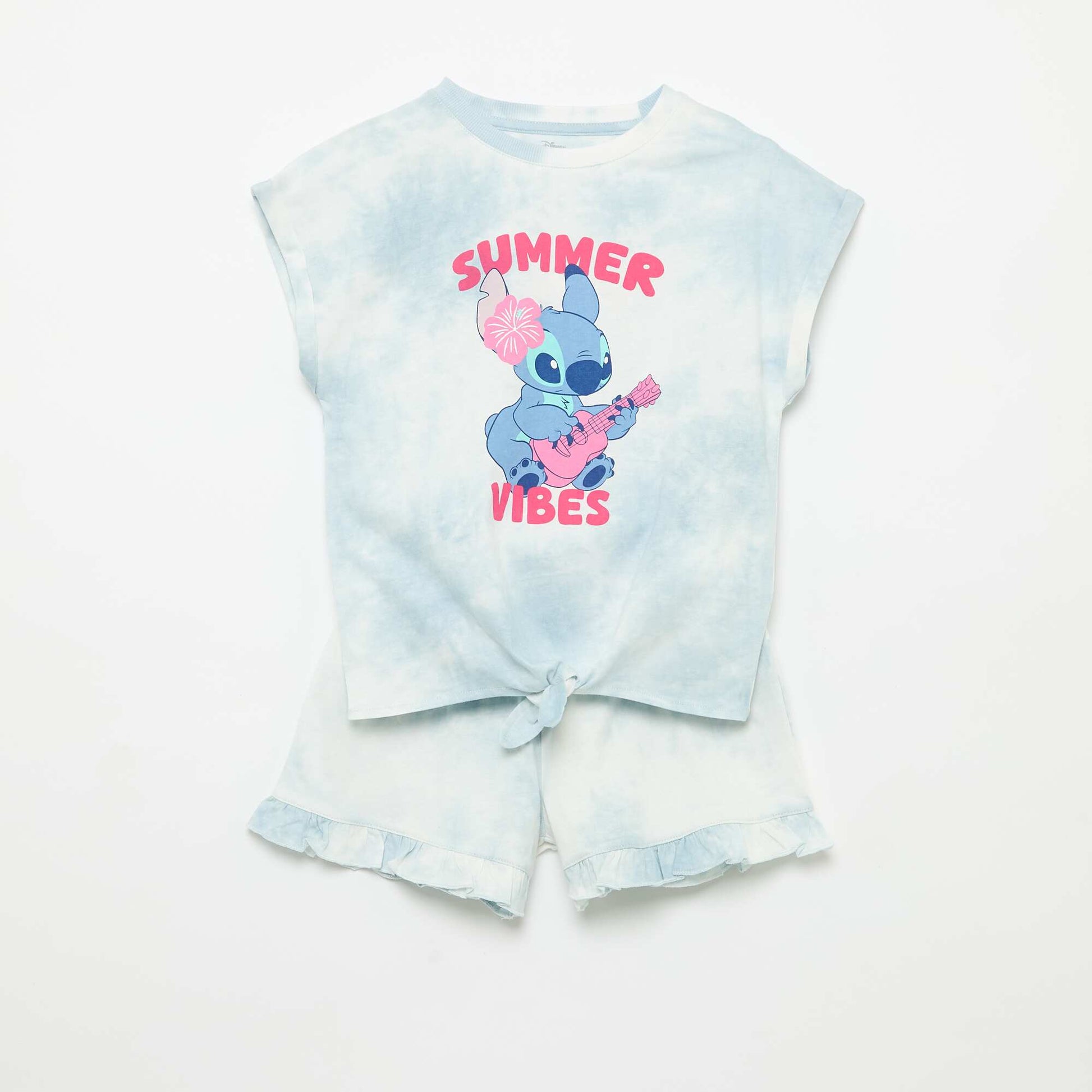 Disney Ruffled Shorts and T-shirt Set BLUE