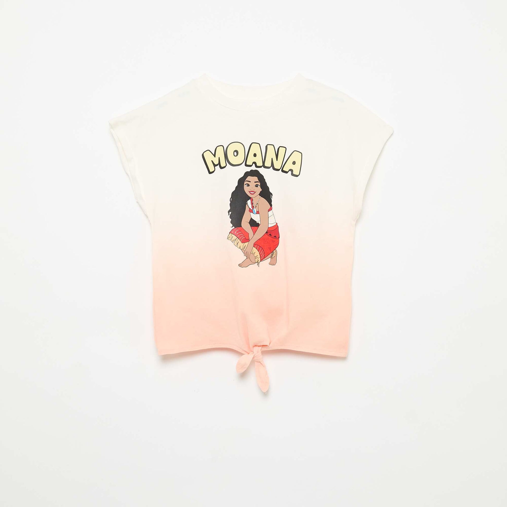 Ruffled Shorts and 'Disney' T-shirt Set ORANGE