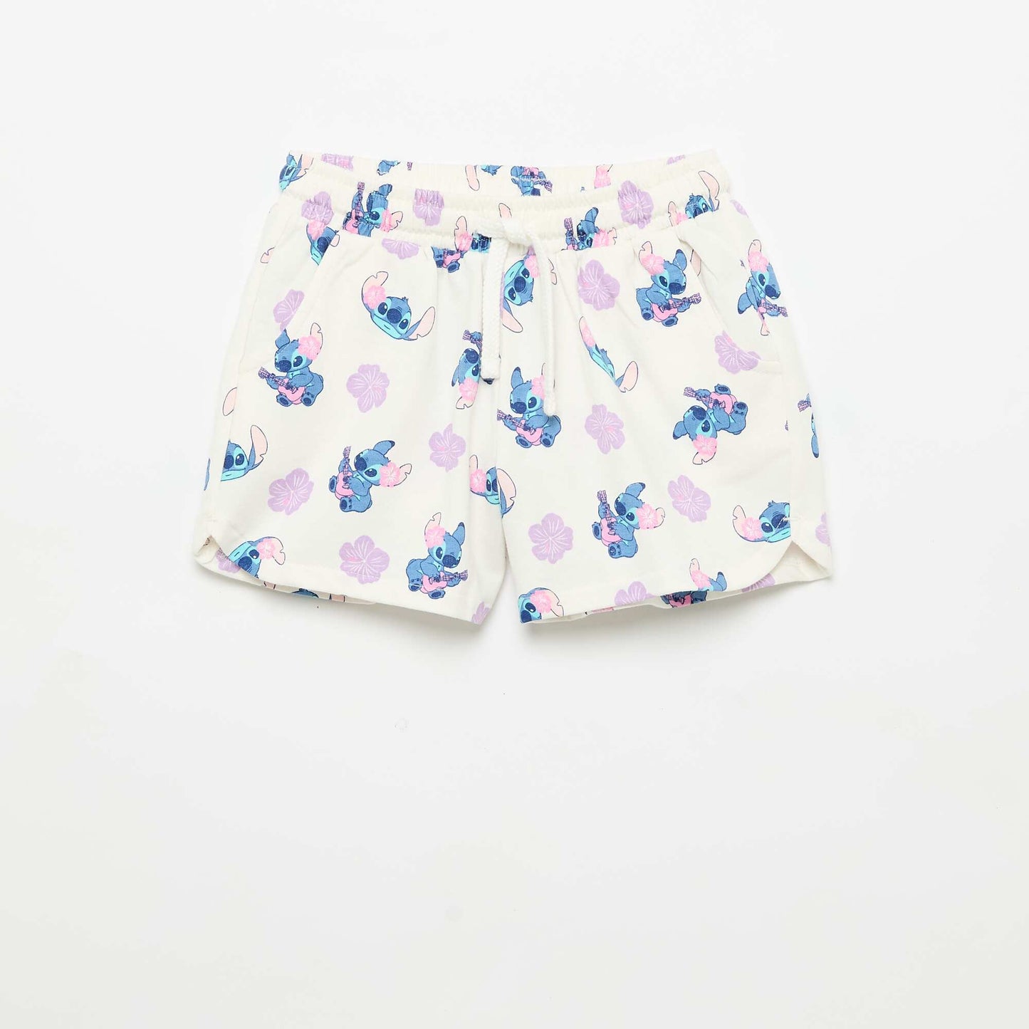 Pack of 2 \'Disney\' Unbrushed Fleece Shorts PINK