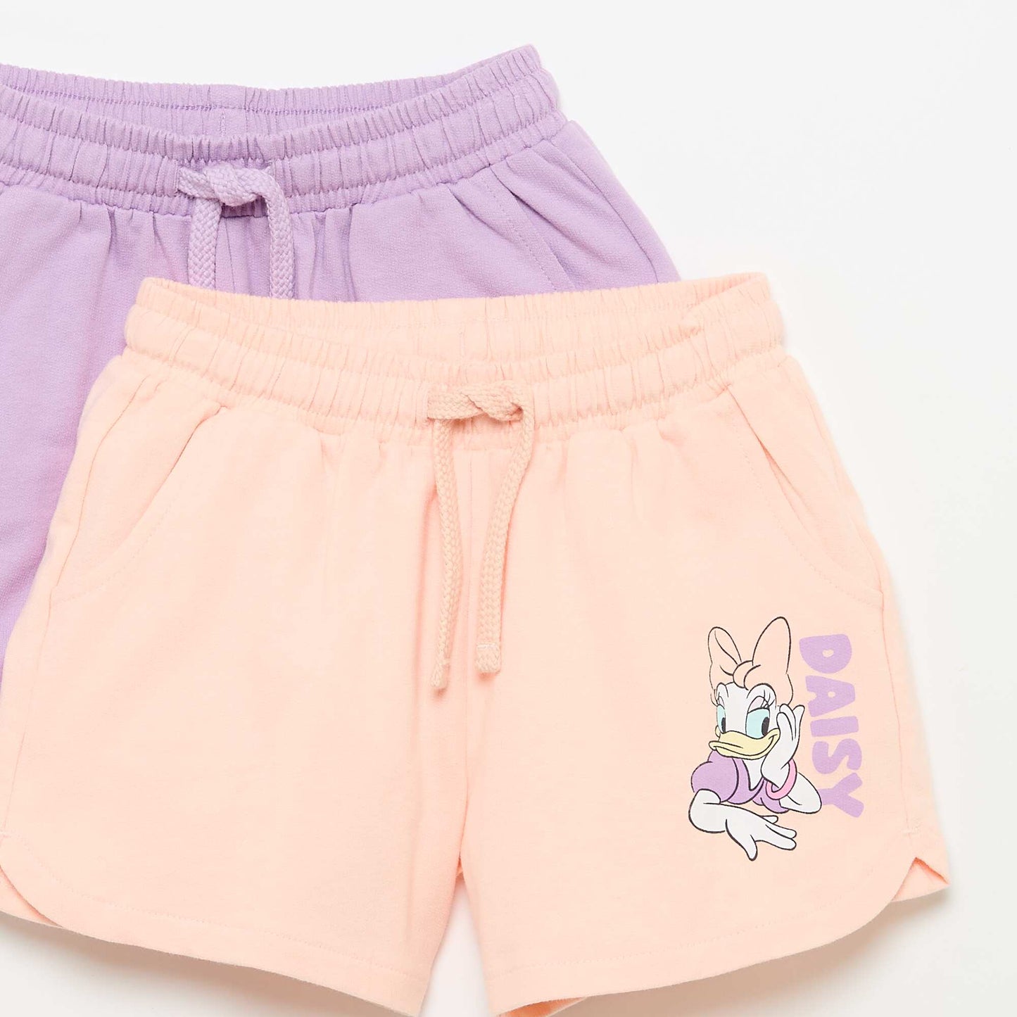 2-pack of 'Disney' unbrushed fleece shorts PURPLE