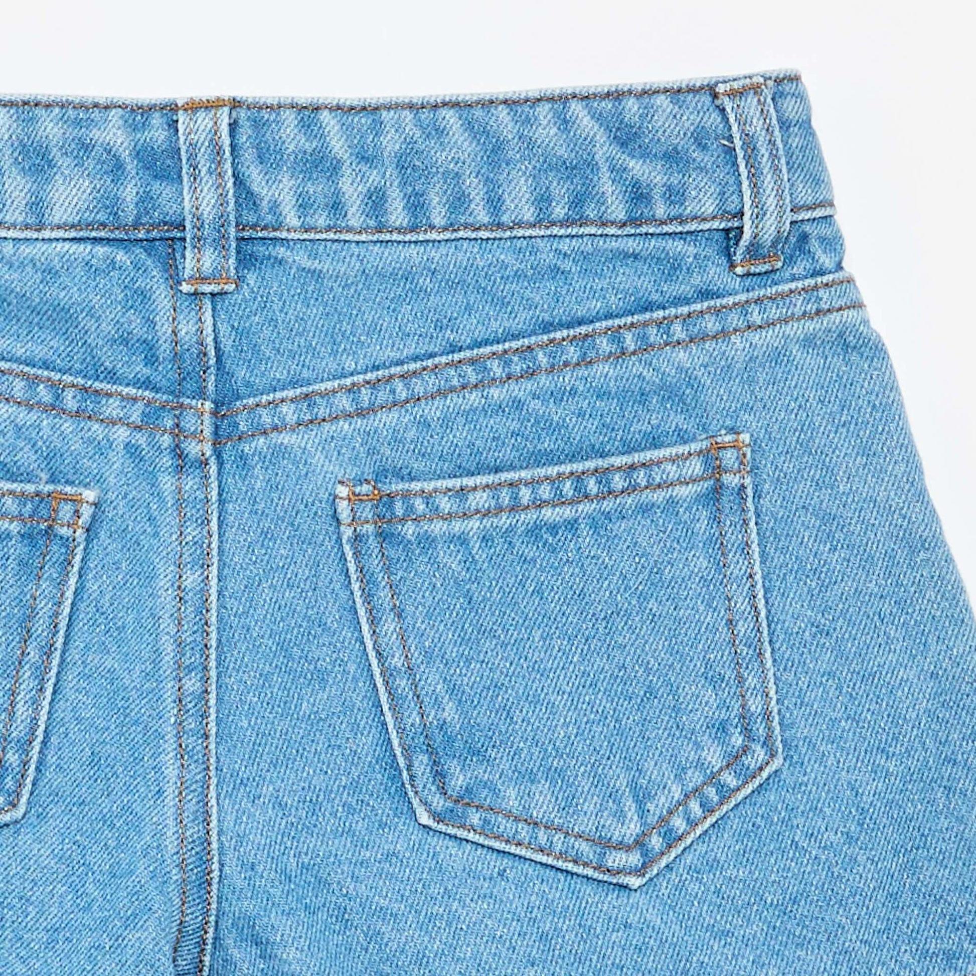 \'Stitch\' \'Disney\' Denim Shorts BLUE