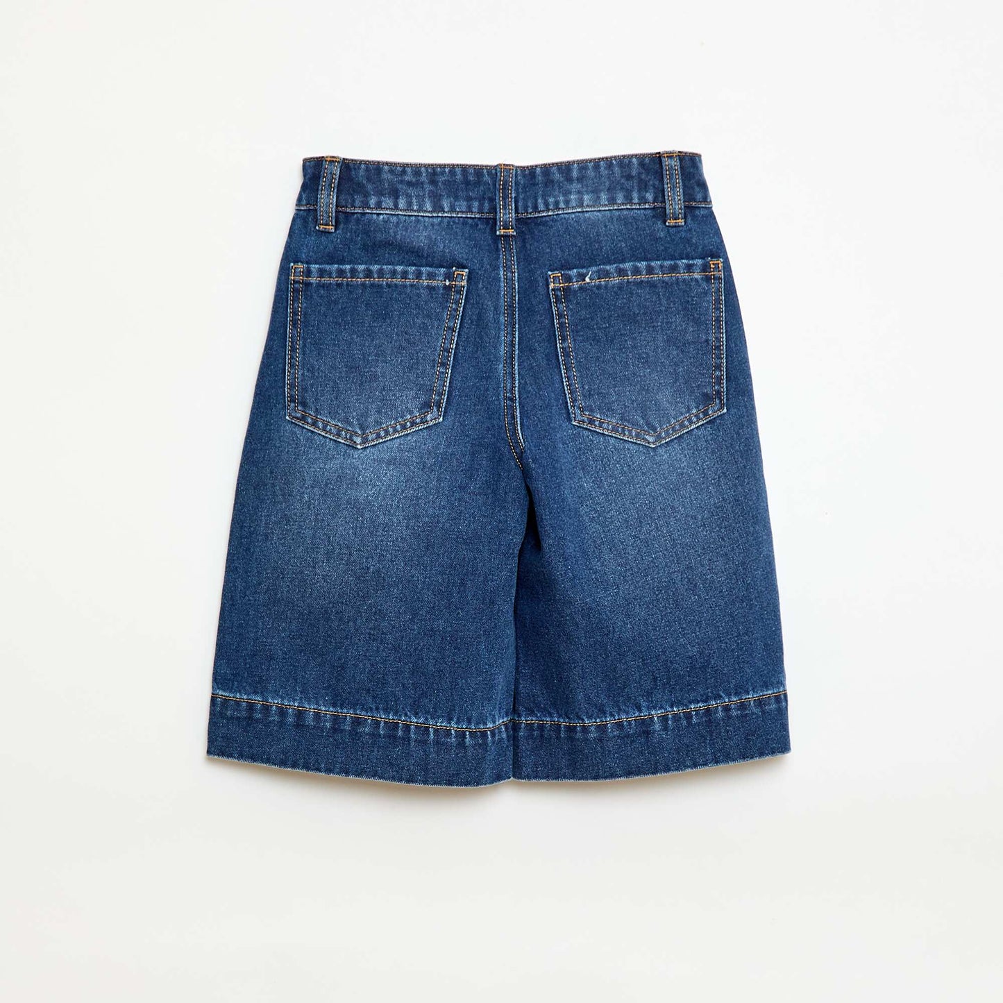 Denim Bermuda Shorts BLUE