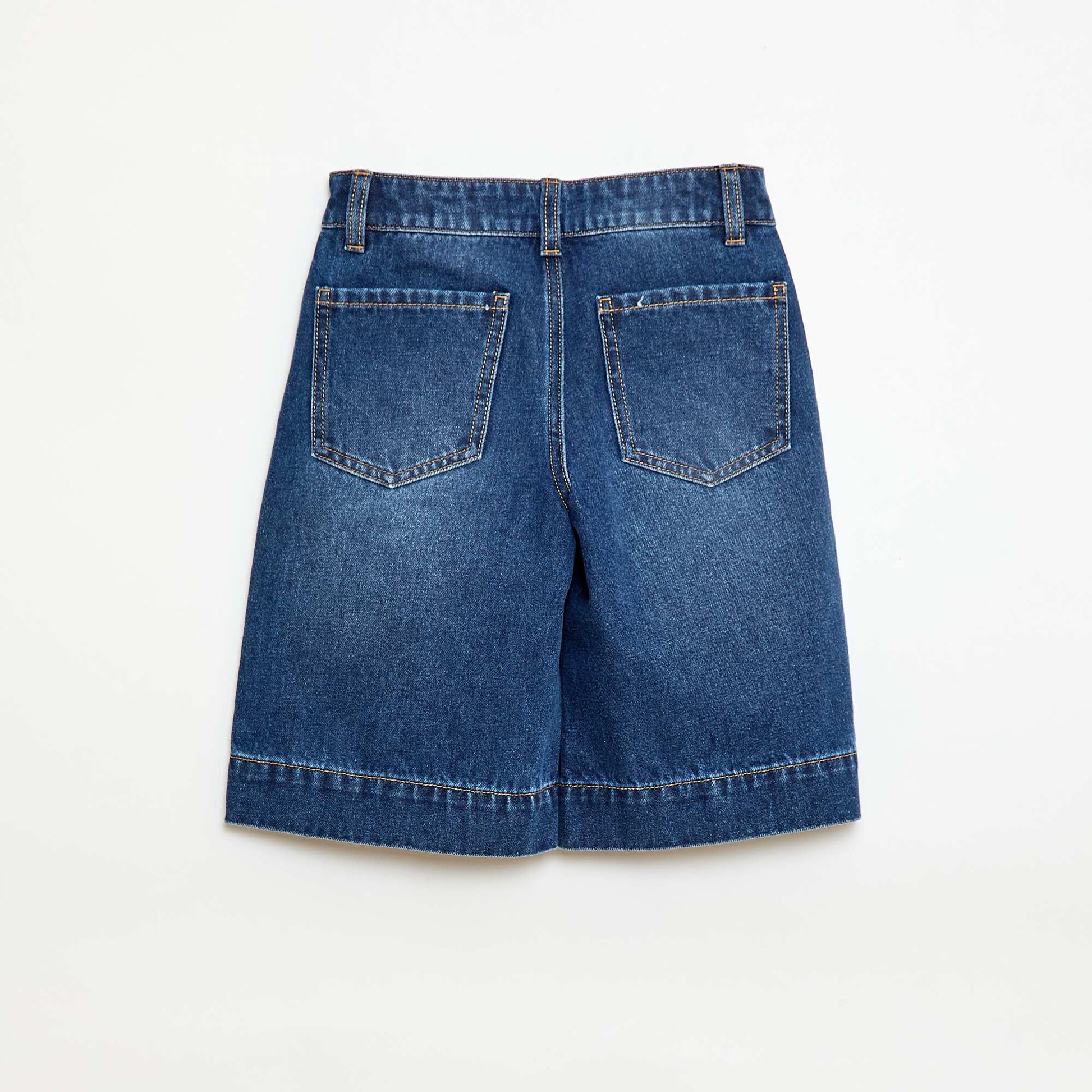 Denim Bermuda Shorts BLUE
