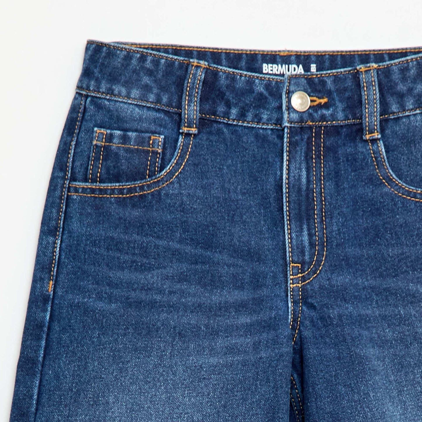 Denim Bermuda Shorts BLUE