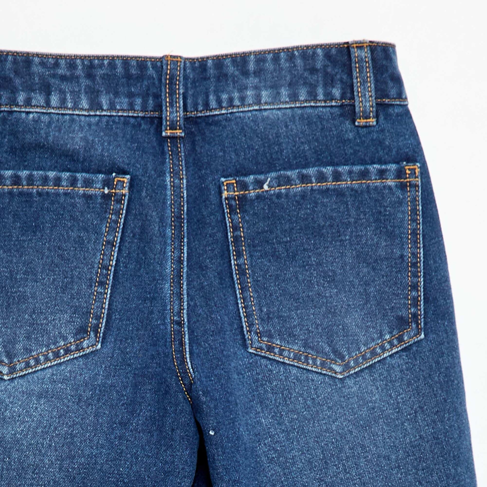 Denim Bermuda Shorts BLUE