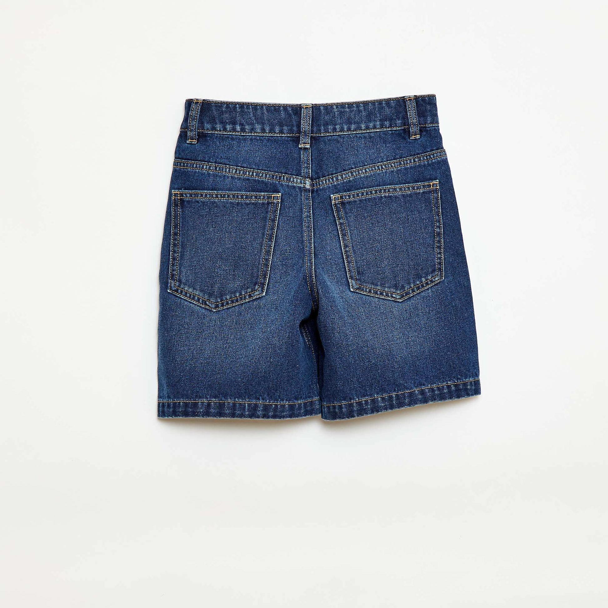 Denim Bermuda Shorts BLUE