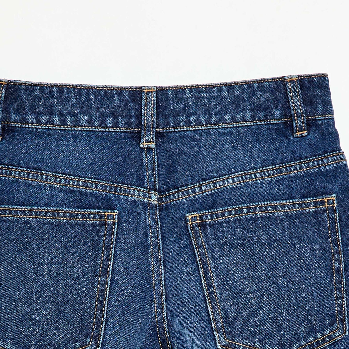Denim Bermuda Shorts BLUE