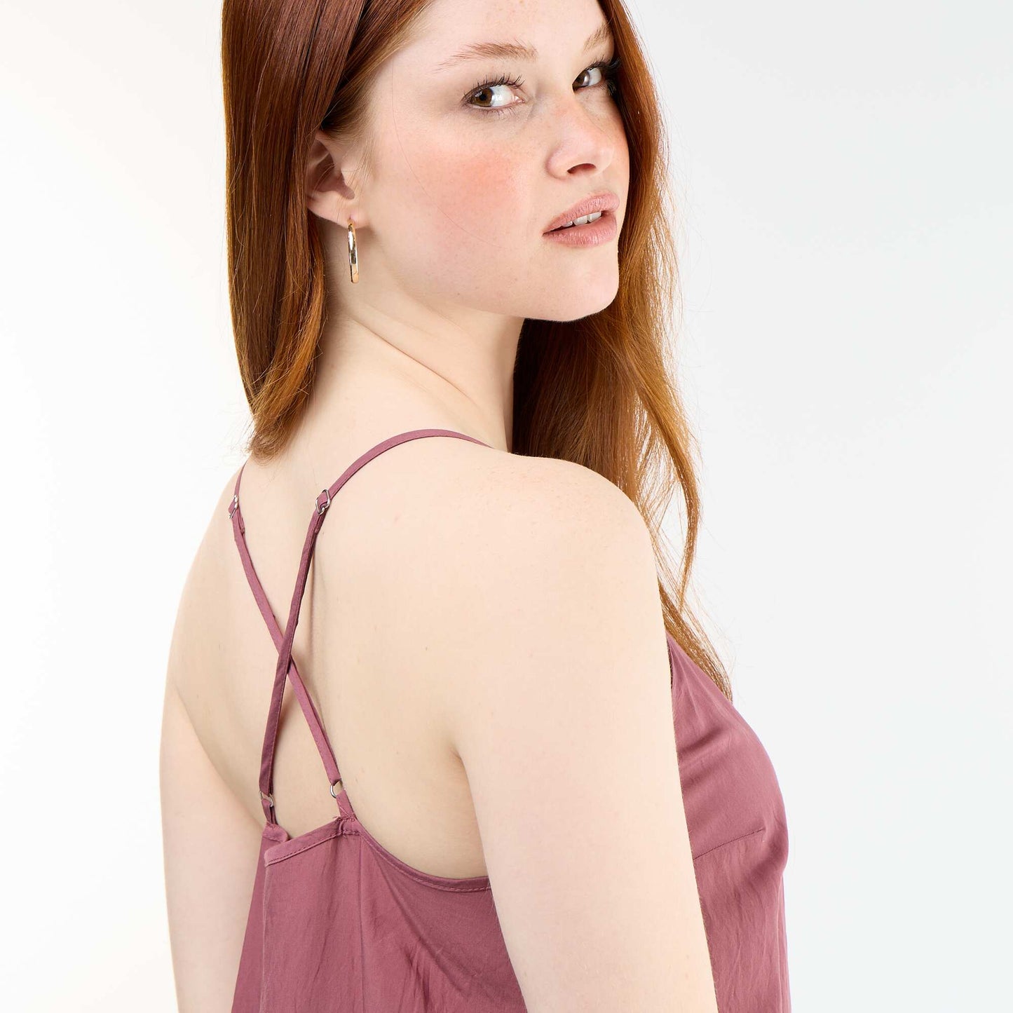Fluid long dress PINK