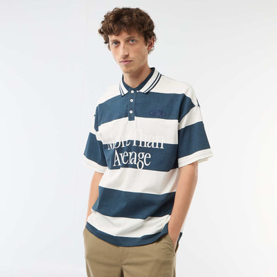 Short-Sleeve Rugby Polo Shirt BLUE