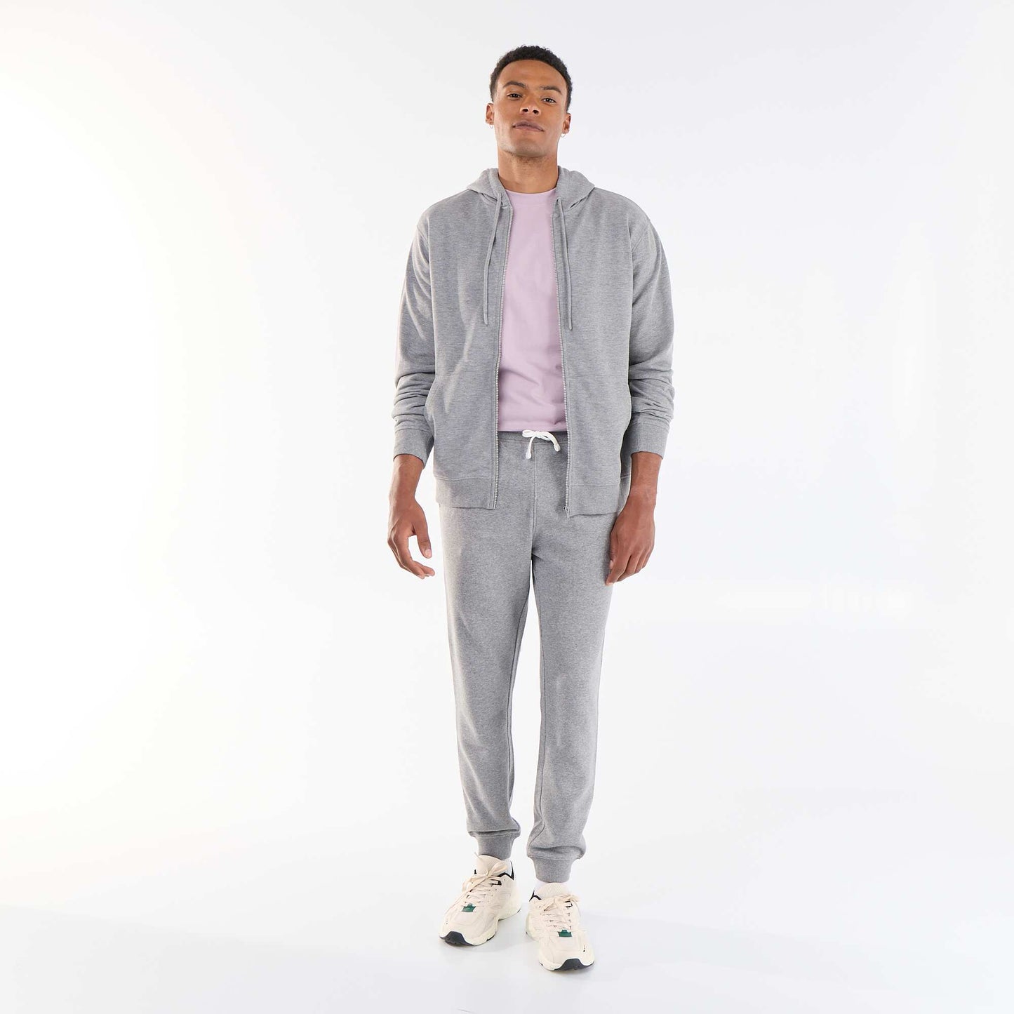 French Terry Hoodie GREY